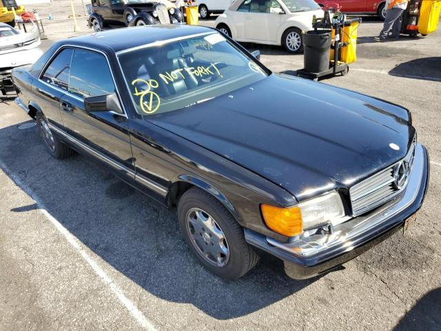 WDBCA45E7MA572493 - 1991 MERCEDES-BENZ 560 SEC BLACK photo 1