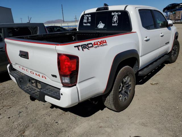 3TMCZ5AN9KM286019 - 2019 TOYOTA TACOMA DOU WHITE photo 4