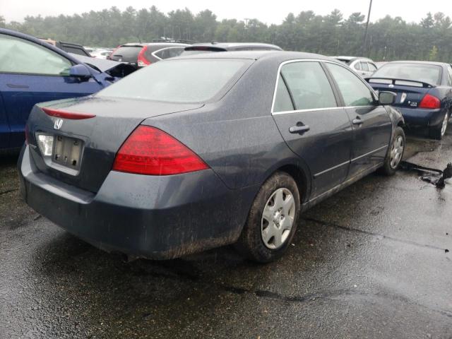 1HGCM56436A036939 - 2006 HONDA ACCORD LX GRAY photo 4