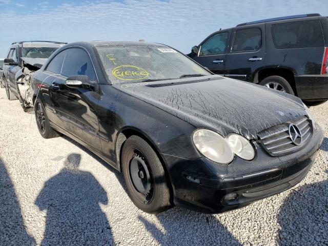 WDBTJ56J96F177268 - 2006 MERCEDES-BENZ CLK 350 BLACK photo 1