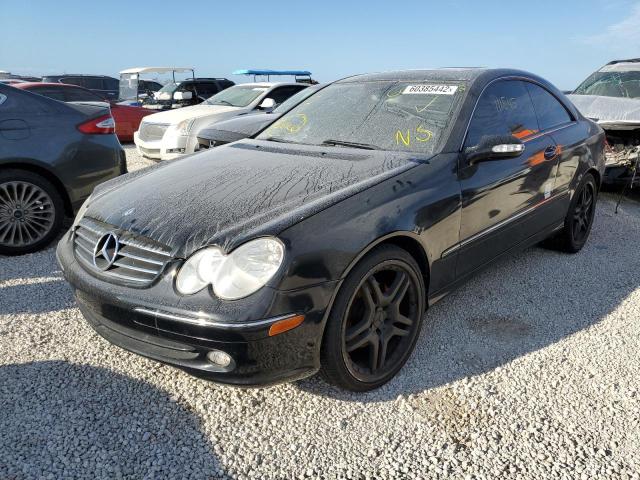 WDBTJ56J96F177268 - 2006 MERCEDES-BENZ CLK 350 BLACK photo 2