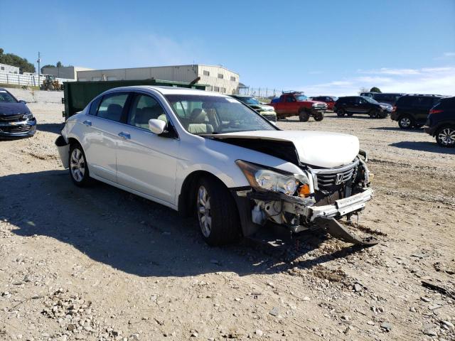 1HGCP36829A048583 - 2009 HONDA ACCORD EXL WHITE photo 1