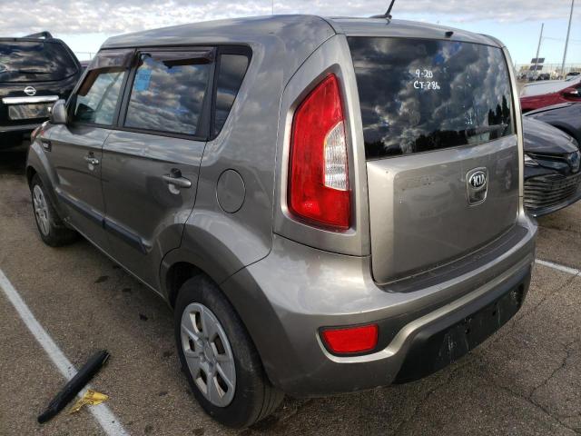 KNDJT2A5XD7615363 - 2013 KIA SOUL GRAY photo 3