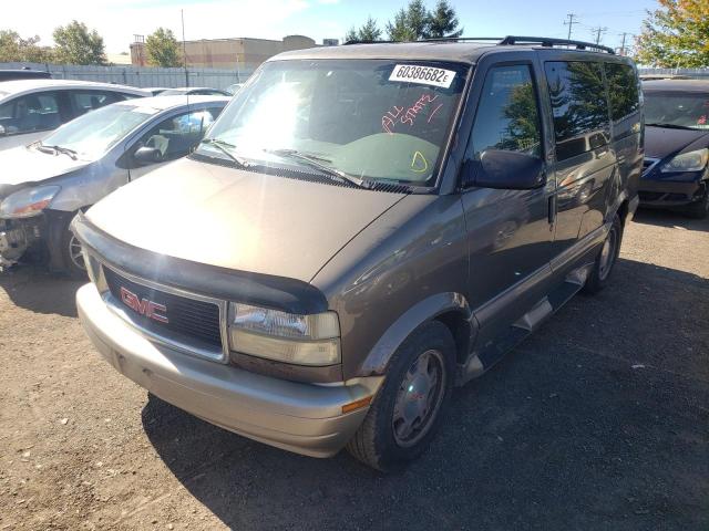 1GKDM19X64B505616 - 2004 GMC SAFARI XT GRAY photo 2