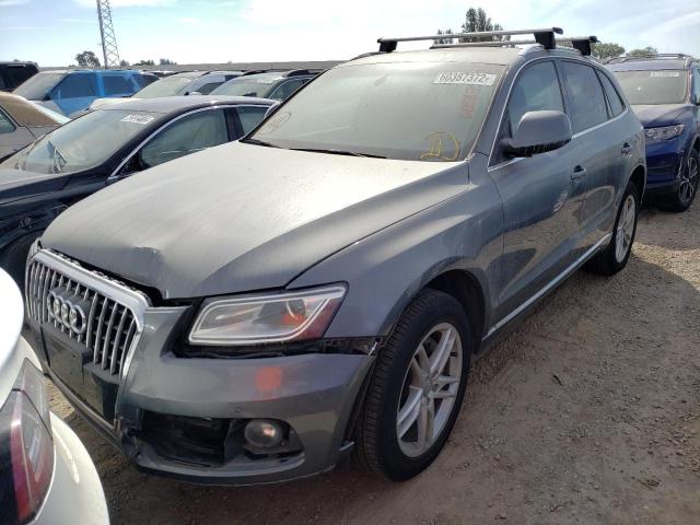 WA1CMAFP3EA113982 - 2014 AUDI Q5 TDI PRE GRAY photo 2