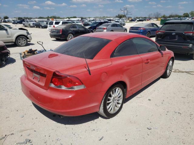 YV1MC67228J050773 - 2008 VOLVO C70 T5 RED photo 4