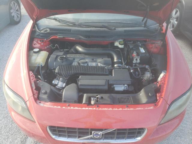 YV1MC67228J050773 - 2008 VOLVO C70 T5 RED photo 7