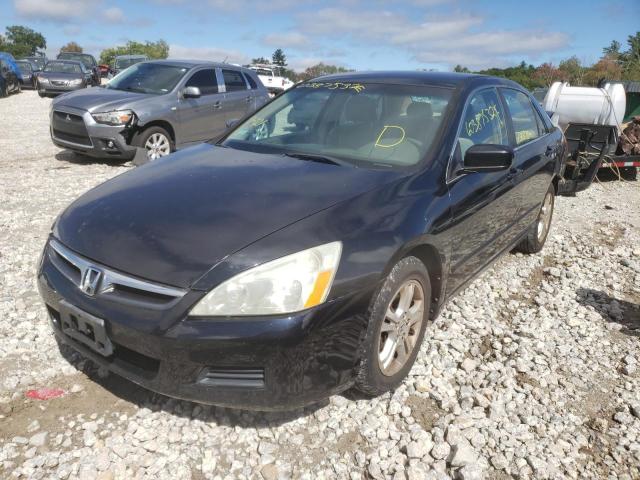 1HGCM56326A106728 - 2006 HONDA ACCORD SE BLACK photo 2