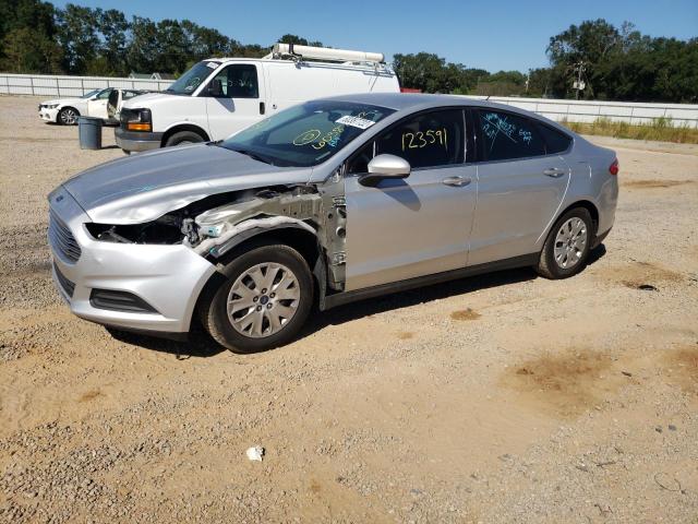 1FA6P0G75E5384611 - 2014 FORD FUSION S SILVER photo 9