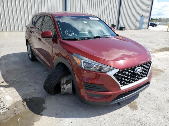 KM8J23A49KU931279 - 2019 HYUNDAI TUCSON SE RED photo 1