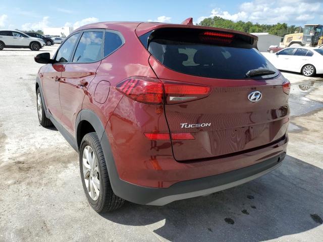 KM8J23A49KU931279 - 2019 HYUNDAI TUCSON SE RED photo 3