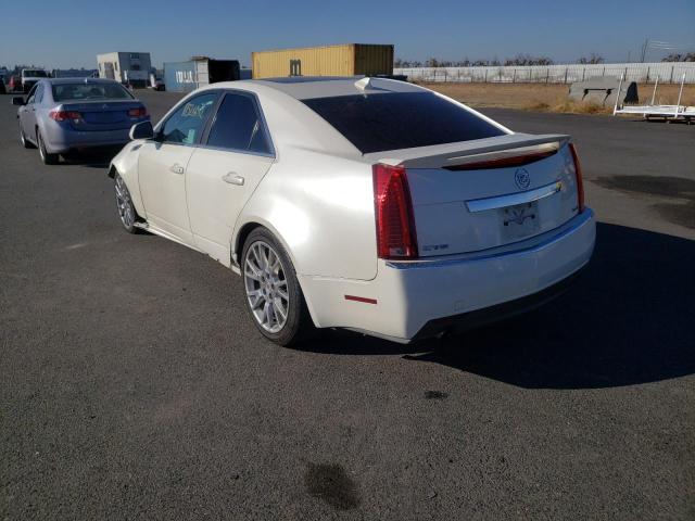 1G6DJ5E36C0117331 - 2012 CADILLAC CTS PERFOR WHITE photo 3