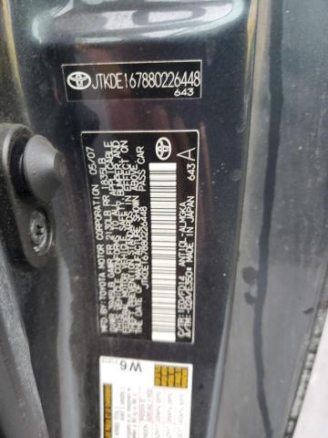 JTKDE167880226448 - 2008 TOYOTA SCION TC 灰色 照片 10