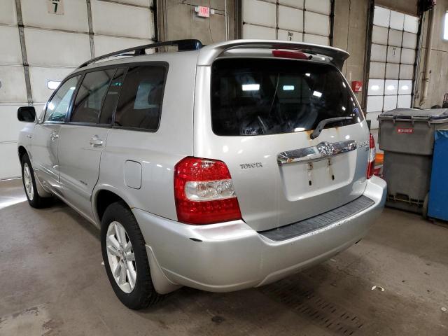 JTEDW21A570022861 - 2007 TOYOTA HIGHLANDER SILVER photo 3