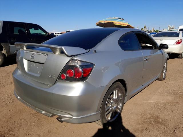 JTKDE167180263096 - 2008 TOYOTA SCION TC 银色 照片 4