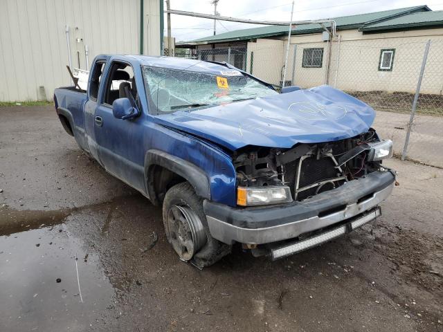 2GCEK19TX31250079 - 2003 CHEVROLET 1500 SILVE BLUE photo 1