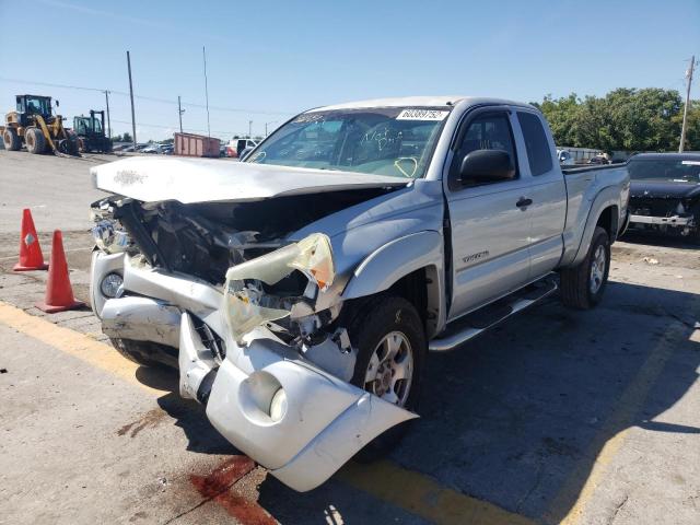 5TETU62N66Z222497 - 2006 TOYOTA TACOMA PRE SILVER photo 2