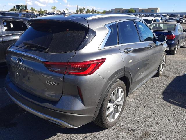 3PCAJ5BB2MF115204 - 2021 INFINITI QX50 LUXE GRAY photo 4