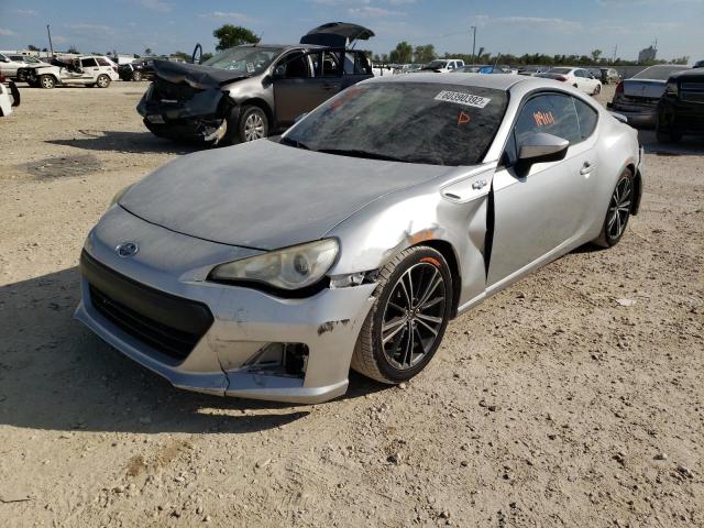 JF1ZNAA19D1724023 - 2013 TOYOTA SCION FR-S SILVER photo 2