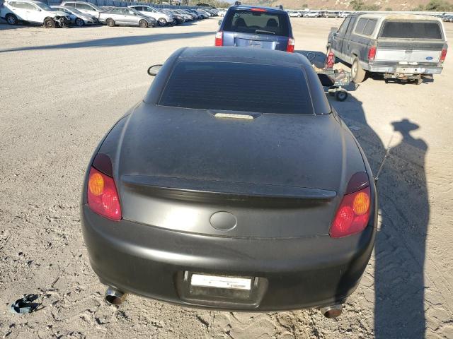 JTHFN48Y620013995 - 2002 LEXUS SC 430 BLACK photo 6