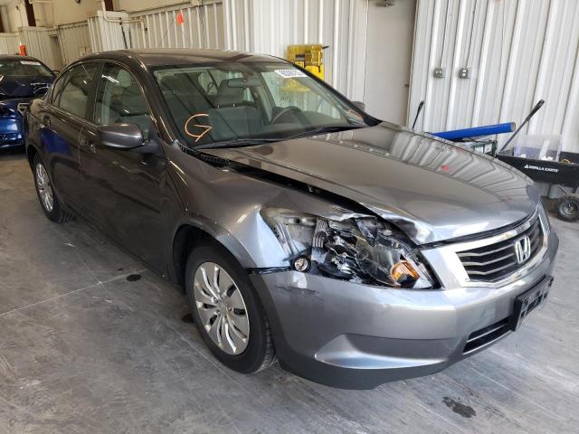 1HGCP26369A201416 - 2009 HONDA ACCORD LX GRAY photo 1