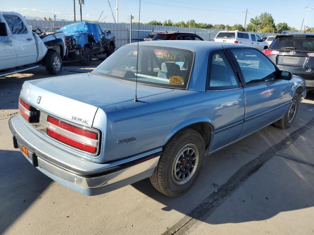 2G4WB14T9L1431097 - 1990 BUICK REGAL CUST BLUE photo 4