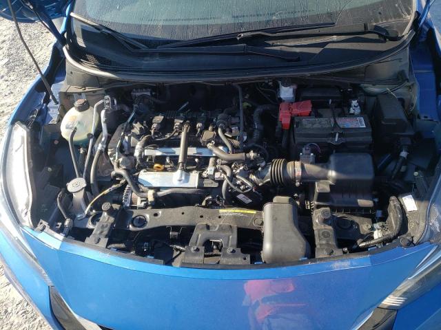 3N1CN8EV5ML824847 - 2021 NISSAN VERSA SV BLUE photo 7