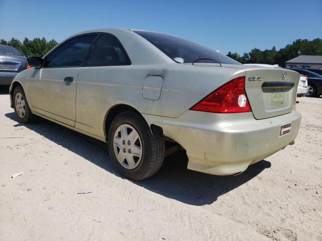 1HGEM21125L065355 - 2005 HONDA CIVIC DX V TAN photo 3