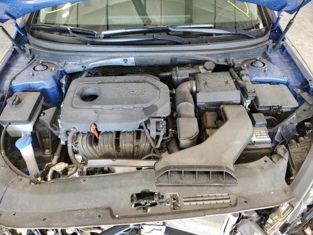 5NPE34AF6KH757255 - 2019 HYUNDAI SONATA LIM BLUE photo 7