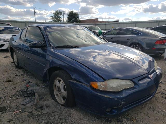 2G1WX12K049136546 - 2004 CHEVROLET MONTE CARL ლურჯი ფოტო 1
