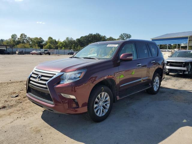 JTJBM7FX6K5218036 - 2019 LEXUS GX 460 MAROON photo 2