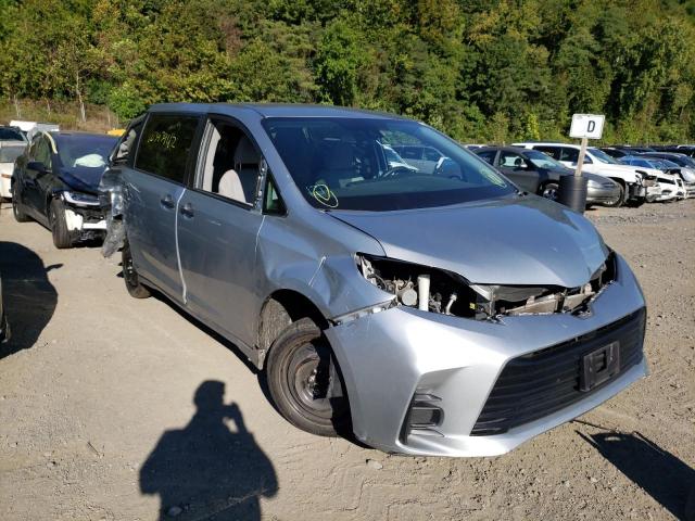 5TDZZ3DC1LS040303 - 2020 TOYOTA SIENNA L SILVER photo 1