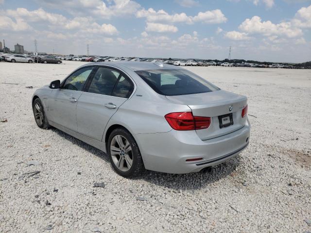 WBA8E1C55JA180151 - 2018 BMW 330E SILVER photo 3