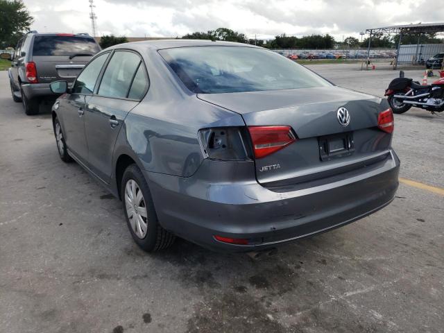 3VW2K7AJ8FM412205 - 2015 VOLKSWAGEN JETTA BASE  ფოტო 3