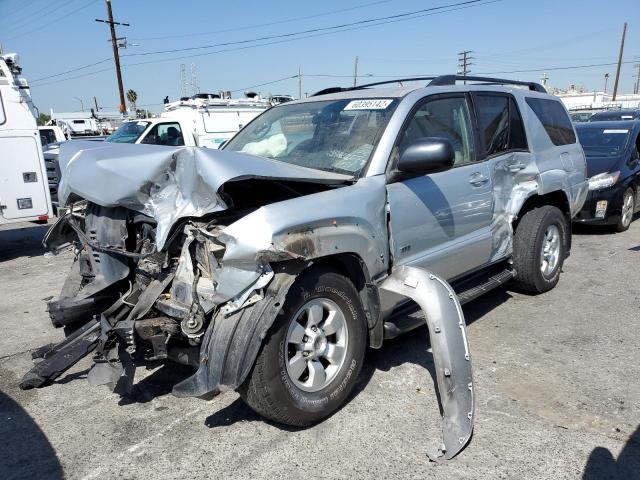 JTEZU14R840022534 - 2004 TOYOTA 4RUNNER SR SILVER photo 1