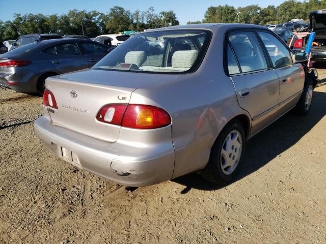 2T1BR12E4YC322851 - 2000 TOYOTA COROLLA VE TAN photo 4