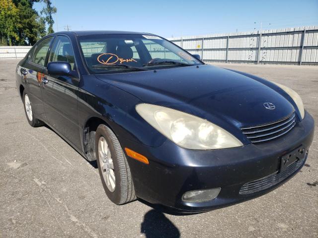 JTHBF30G536017706 - 2003 LEXUS ES 300 BLUE photo 1