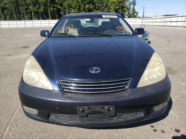 JTHBF30G536017706 - 2003 LEXUS ES 300 BLUE photo 9