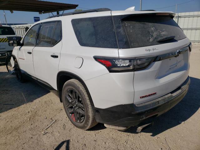 1GNERKKW8JJ262599 - 2018 CHEVROLET TRAVERSE P WHITE photo 3