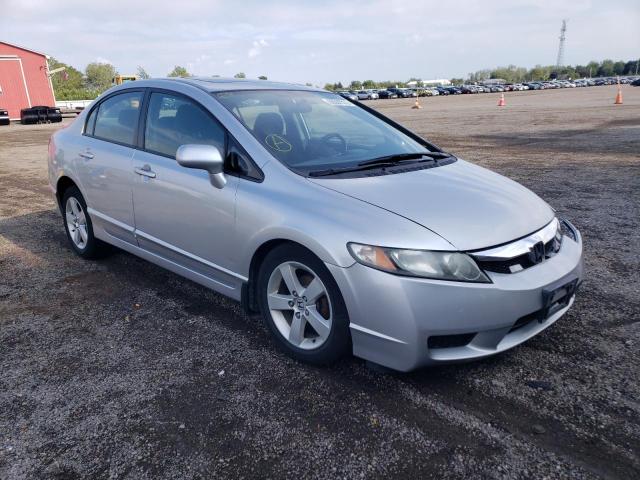 2HGFA1E68BH015078 - 2011 HONDA CIVIC LX-S فضي صورة 1