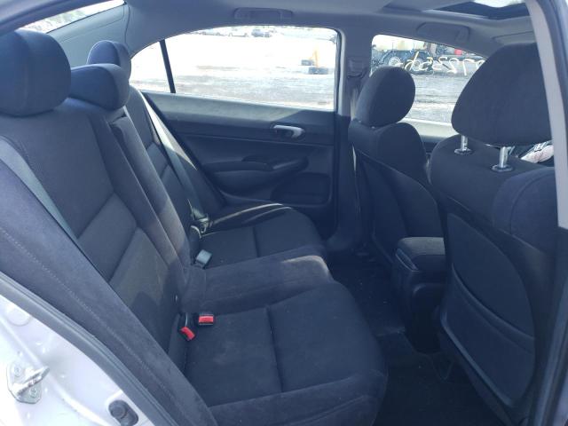 2HGFA1E68BH015078 - 2011 HONDA CIVIC LX-S فضي صورة 6