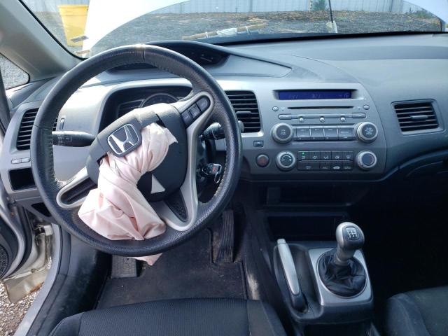 2HGFA1E68BH015078 - 2011 HONDA CIVIC LX-S فضي صورة 9