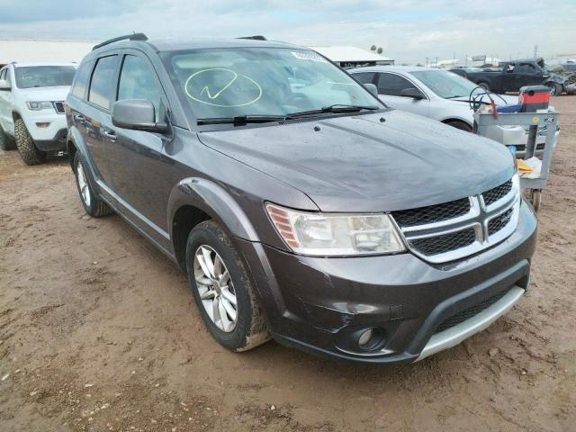 3C4PDCBG7ET192154 - 2014 DODGE JOURNEY LI GRAY photo 1