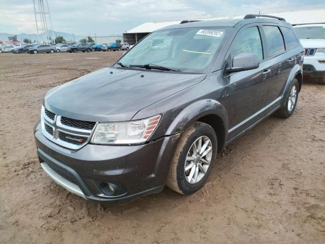 3C4PDCBG7ET192154 - 2014 DODGE JOURNEY LI GRAY photo 2