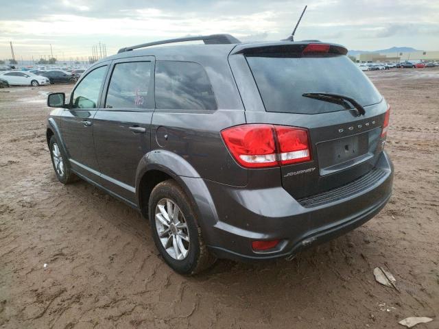 3C4PDCBG7ET192154 - 2014 DODGE JOURNEY LI GRAY photo 3