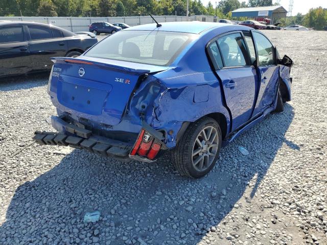 3N1BB6AP1CL747070 - 2012 NISSAN SENTRA SE- BLUE photo 4