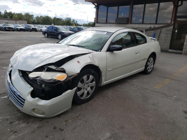 4C3AG42G45E035042 - 2005 CHRYSLER SEBRING WHITE photo 2