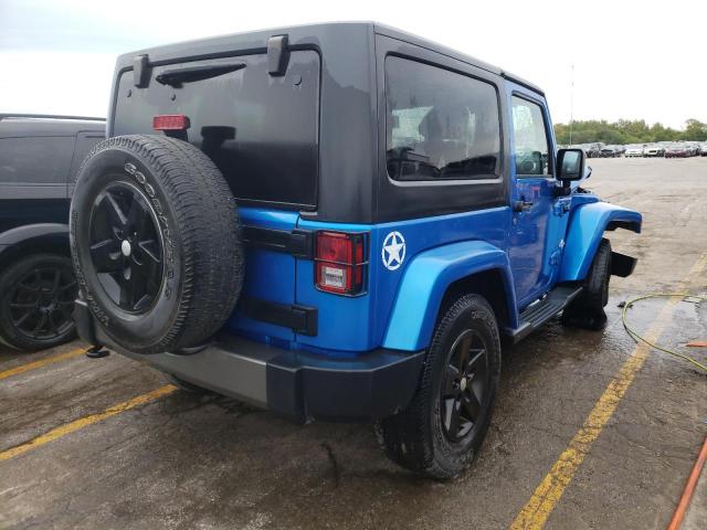 1C4AJWAG5EL235645 - 2014 JEEP WRANGLER S BLUE photo 4