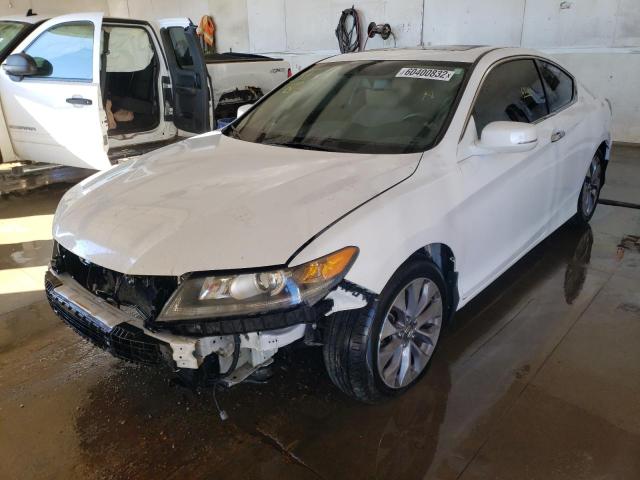 1HGCT1B84FA006045 - 2015 HONDA ACCORD EXL WHITE photo 2