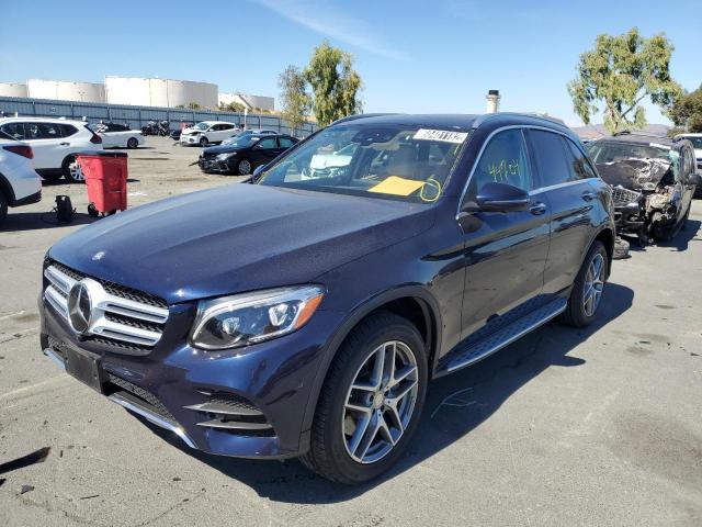 WDC0G4KB6GF066555 - 2016 MERCEDES-BENZ GLC 300 4M BLUE photo 2